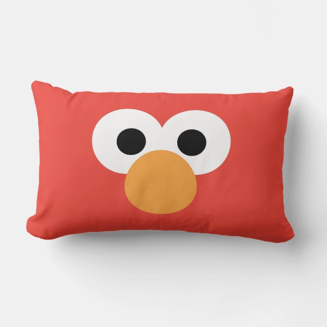 Elmo Big Face Lumbar Cushion (Front)