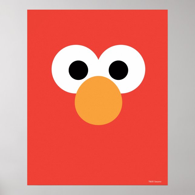 Elmo Big Face Poster (Front)