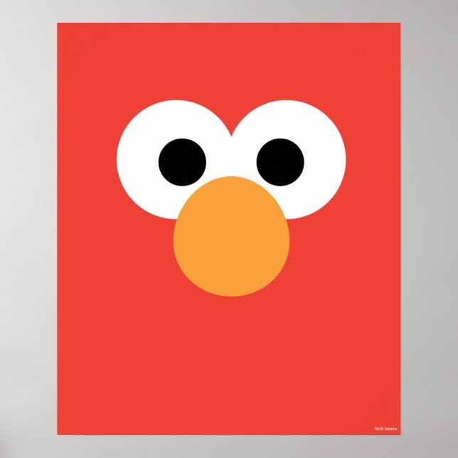 Elmo Big Face Poster (Front)