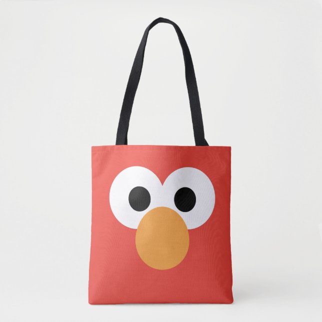 Elmo Big Face Tote Bag (Front)