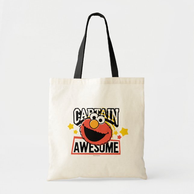 Elmo Captain Comic Tote Bag (Front)