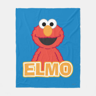 Elmo Classic Style Fleece Blanket
