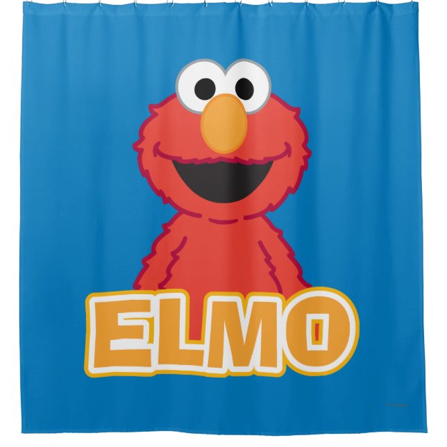 Elmo Classic Style Shower Curtain (Front)