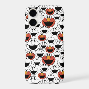 Elmo Colour Pop Face Pattern