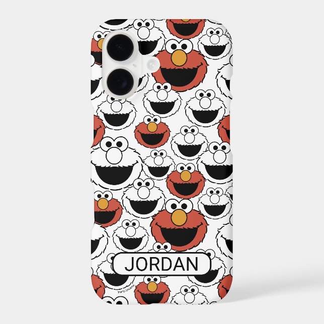 Elmo Colour Pop Face Pattern (Back)