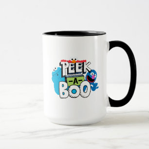 Elmo, Cookie & Grover   Peek-a-Boo Mug