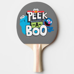 Elmo, Cookie & Grover   Peek-a-Boo Ping Pong Paddle