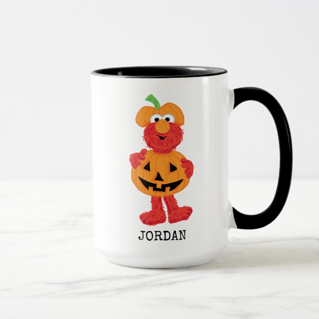 Elmo | Cute as a Pumpkin Mug (Right)