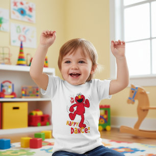 Elmo   Do the Happy Dance Baby T-Shirt