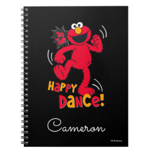 Elmo   Do the Happy Dance Notebook