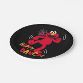 Elmo | Do the Happy Dance Paper Plate (Angled)