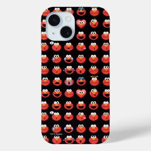 Elmo Emoji Pattern iPhone 15 Case
