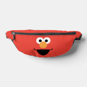 Elmo Face Art Bum Bags