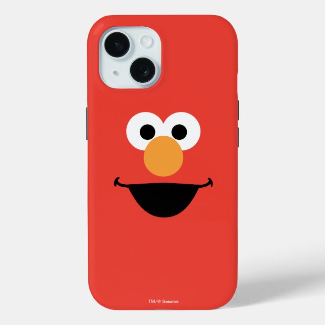 Elmo Face Art Case-Mate iPhone Case (Back)