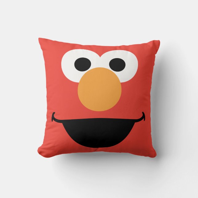 Elmo Face Art Cushion (Front)