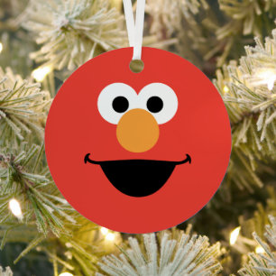 Elmo Face Art Metal Tree Decoration