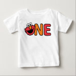 Elmo First Birthday Baby T-Shirt<br><div class="desc">Celebrate your child's first birthday with this super cute Elmo shirt! © 2020 Sesame Workshop. www.sesamestreet.org</div>