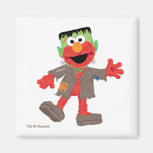 Elmo   Frankenstein Costume Magnet