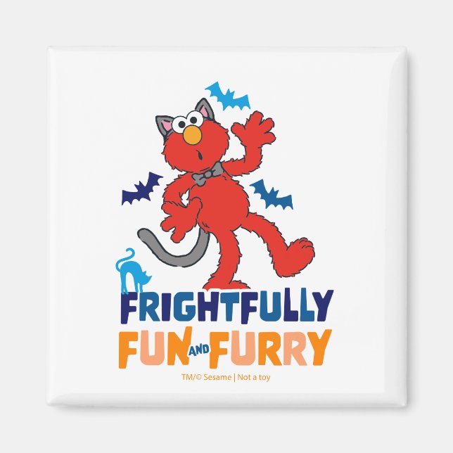 Elmo | Frightfully Fun & Furry Magnet (Front)