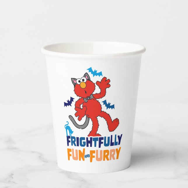 Elmo | Frightfully Fun & Furry Paper Cups (Left)
