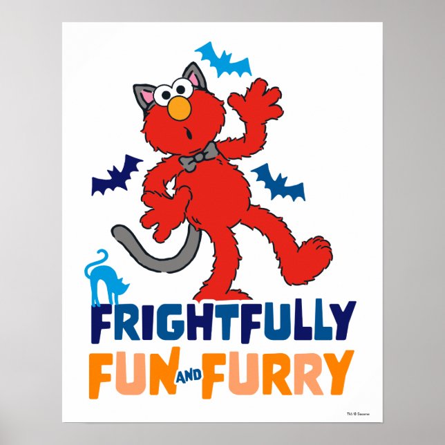 Elmo | Frightfully Fun & Furry Poster (Front)
