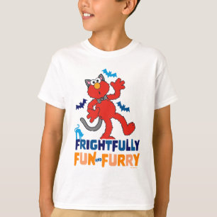 Elmo   Frightfully Fun & Furry T-Shirt