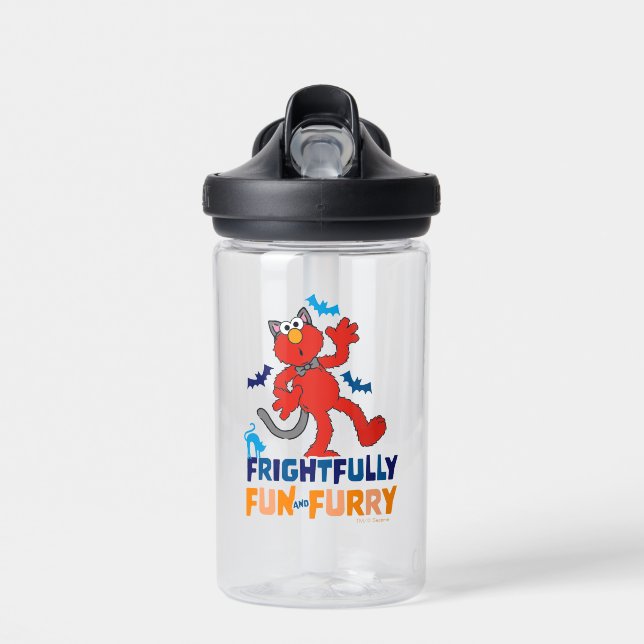 Elmo | Frightfully Fun & Furry Water Bottle (Front)