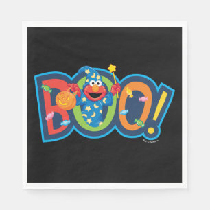 Elmo   Halloween Boo! Napkin