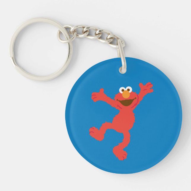 Elmo Happy Dancing Key Ring (Front)