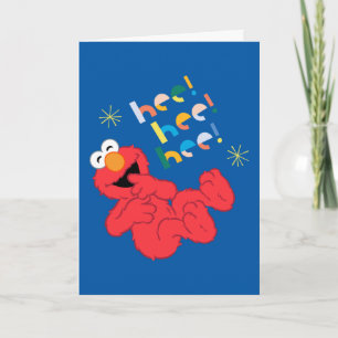 Elmo Hee! Hee! Hee! Card