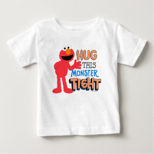 Elmo   Hug this Monster Tight Baby T-Shirt