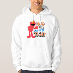 Elmo   Hug this Monster Tight Hoodie