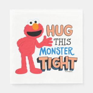 Elmo   Hug this Monster Tight Napkin