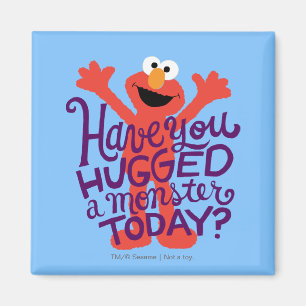 Elmo Hugging Magnet