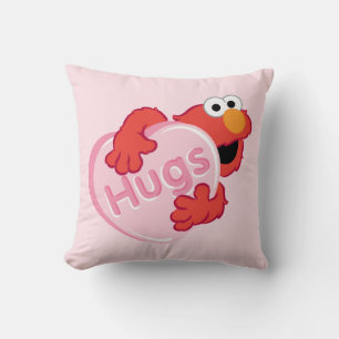 Elmo "Hugs" Valentine Heart Candy Cushion
