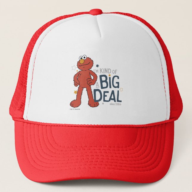 Elmo | I'm Kind of a Big Deal Trucker Hat (Front)