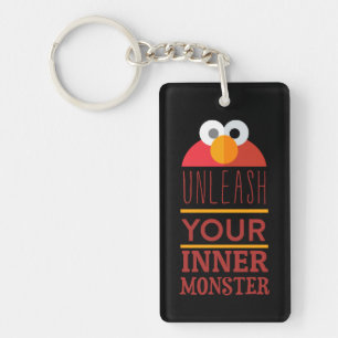 Elmo Inner Monster Key Ring