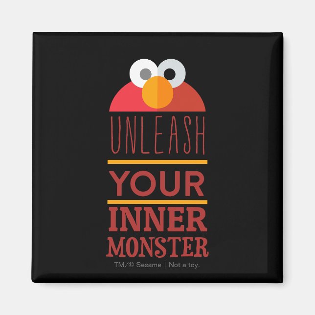 Elmo Inner Monster Magnet (Front)
