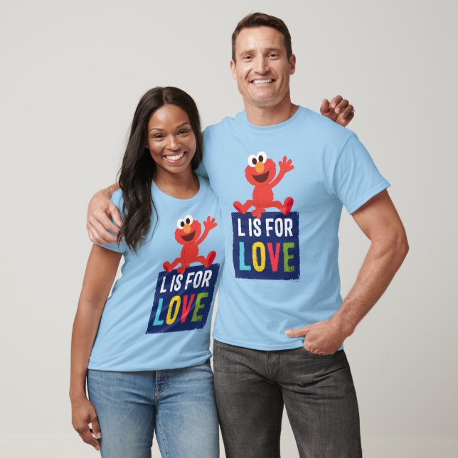 Elmo | L is for Love T-Shirt (Unisex)
