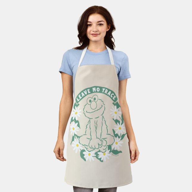 Elmo | Leave No Trace Floral Graphic Apron (Worn)
