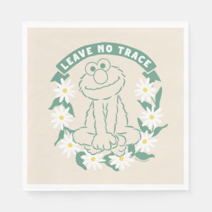 Elmo   Leave No Trace Floral Graphic Napkin