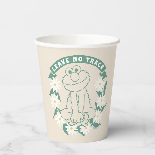 Elmo | Leave No Trace Floral Graphic Paper Cups (Left)