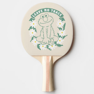 Elmo   Leave No Trace Floral Graphic Ping Pong Paddle