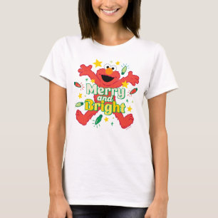 Elmo   Merry and Bright T-Shirt