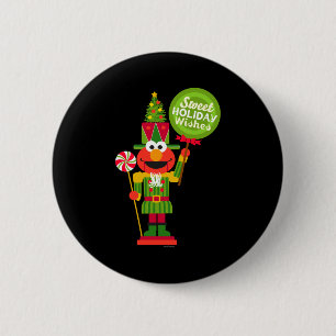 Elmo Nutcracker 6 Cm Round Badge