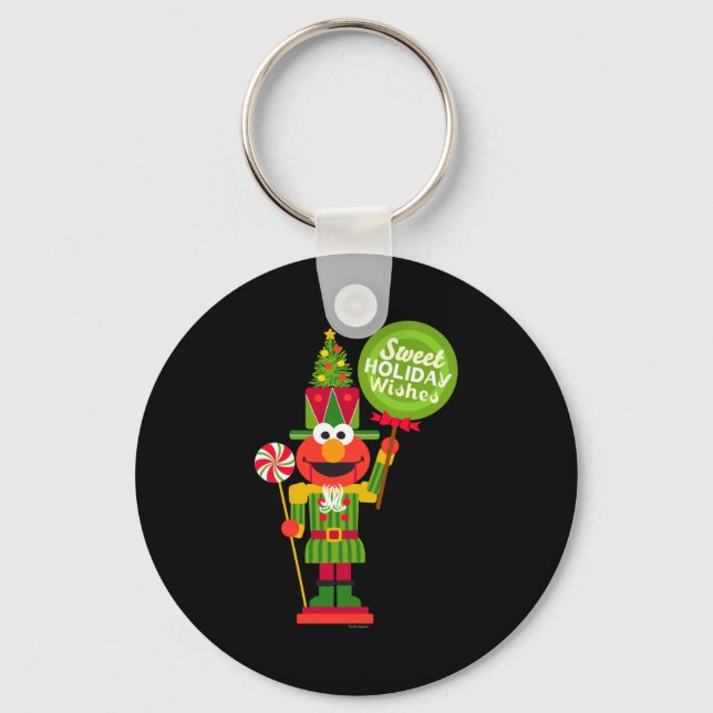Elmo Nutcracker  Key Ring (Front)