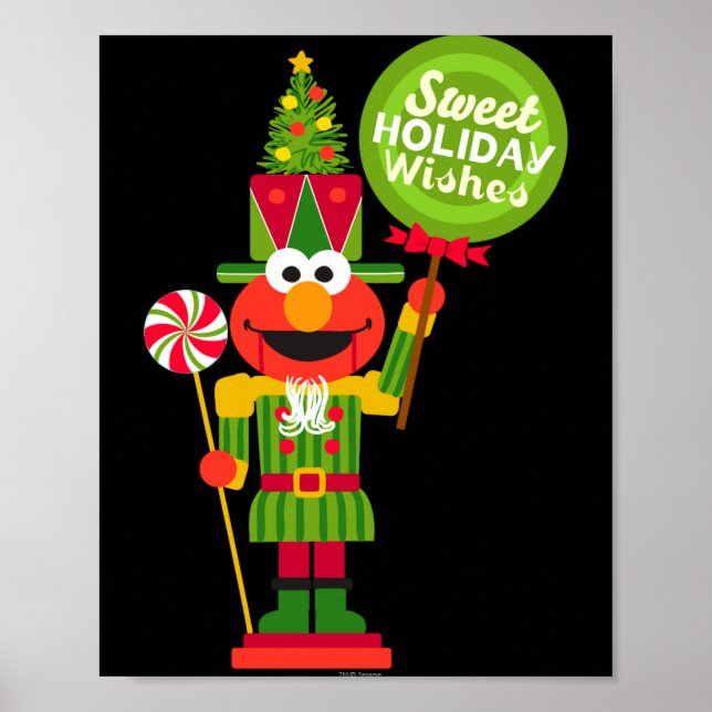 Elmo Nutcracker  Poster (Front)