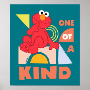 Elmo One of a Kind Poster