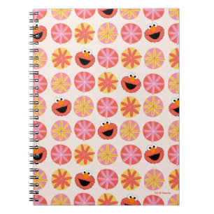 Elmo Pom-Pom Pattern Notebook