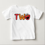 Elmo Second Birthday Baby T-Shirt<br><div class="desc">Celebrate your child's second birthday with this super cute Elmo shirt! © 2020 Sesame Workshop. www.sesamestreet.org</div>